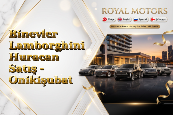 Binevler Lamborghini Huracan Satış - Onikişubat