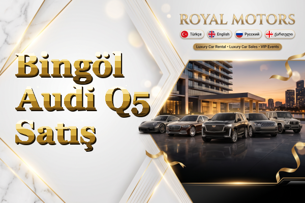 Bingöl Audi Q5 Satış