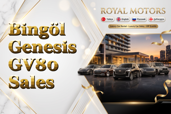 Bingöl Genesis GV80 Sales