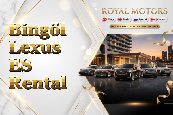 Bingöl Lexus ES Rental