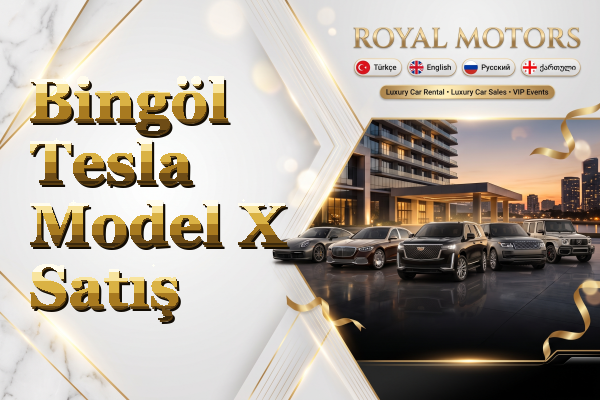 Bingöl Tesla Model X Satış