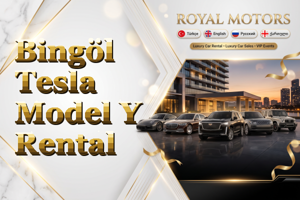 Bingöl Tesla Model Y Rental