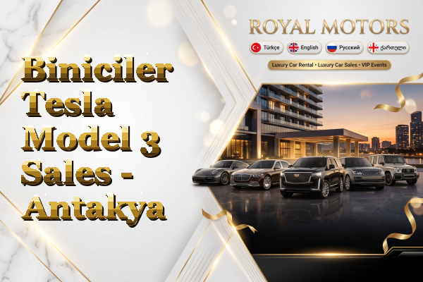 Biniciler Tesla Model 3 Sales - Antakya