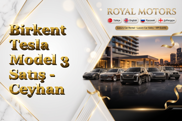 Birkent Tesla Model 3 Satış - Ceyhan