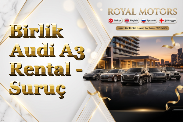 Birlik Audi A3 Rental - Suruç