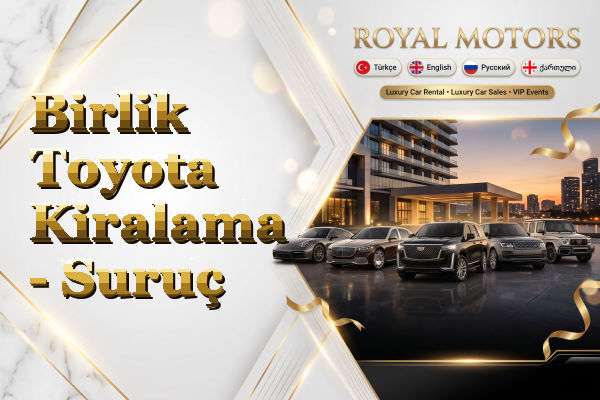 Birlik Toyota Kiralama - Suruç