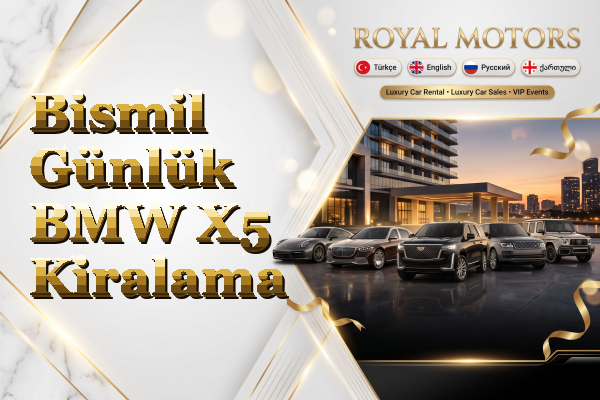 Bismil Günlük BMW X5 Kiralama