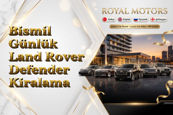 Bismil Günlük Land Rover Defender Kiralama