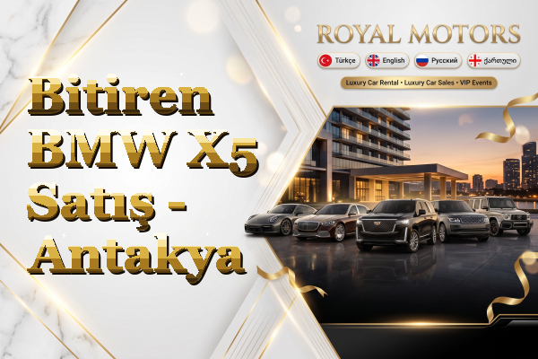 Bitiren BMW X5 Satış - Antakya