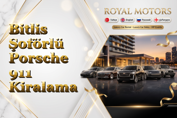 Bitlis Şoförlü Porsche 911 Kiralama