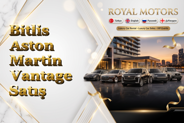 Bitlis Aston Martin Vantage Satış