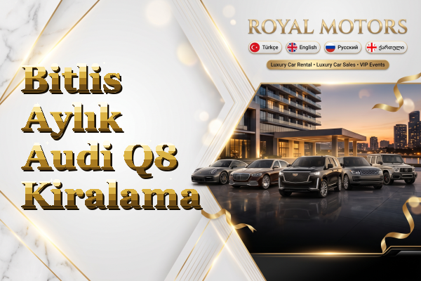 Bitlis Aylık Audi Q8 Kiralama