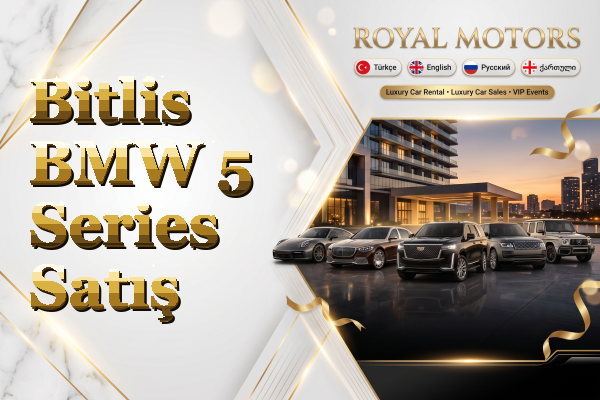 Bitlis BMW 5 Series Satış