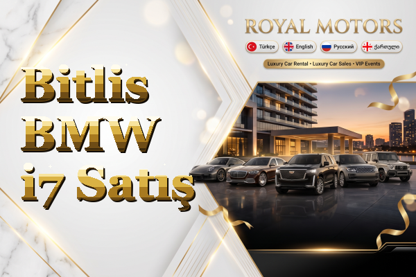 Bitlis BMW i7 Satış