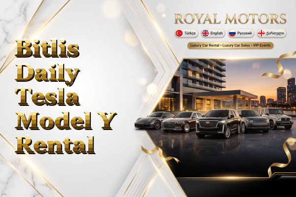 Bitlis Daily Tesla Model Y Rental