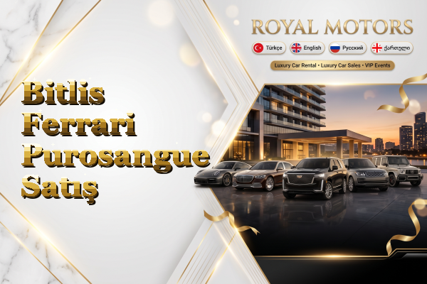 Bitlis Ferrari Purosangue Satış