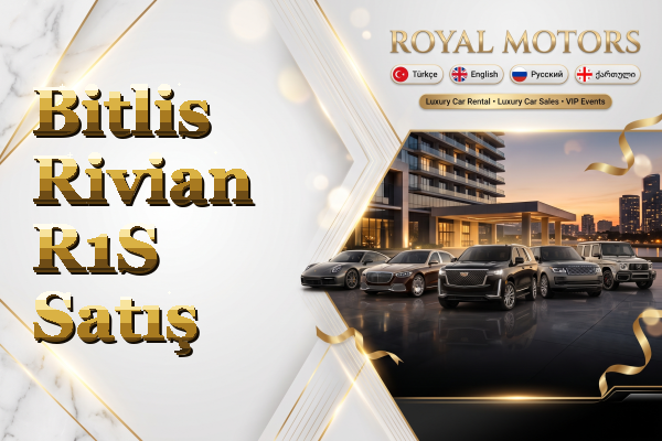 Bitlis Rivian R1S Satış