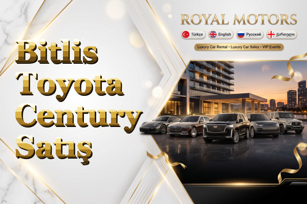 Bitlis Toyota Century Satış