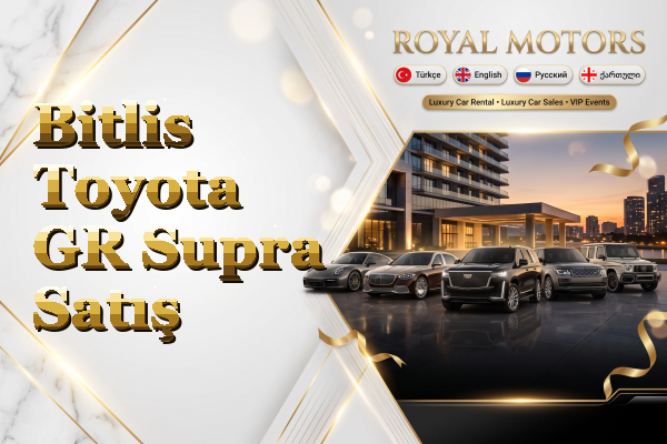 Bitlis Toyota GR Supra Satış