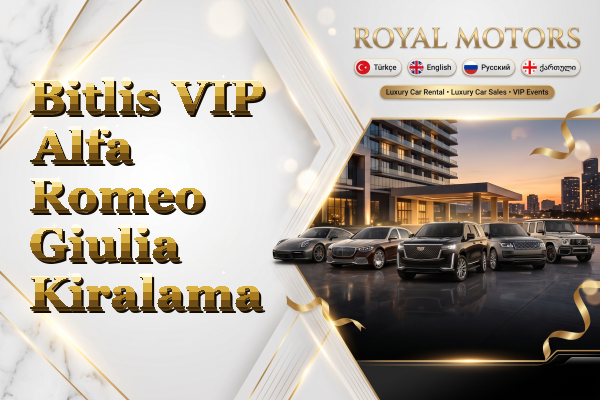 Bitlis VIP Alfa Romeo Giulia Kiralama