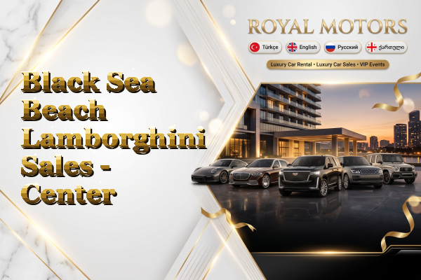 Black Sea Beach Lamborghini Sales - Center