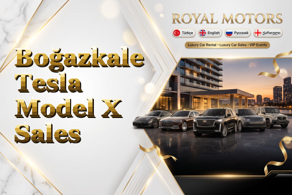 Boğazkale Tesla Model X Sales