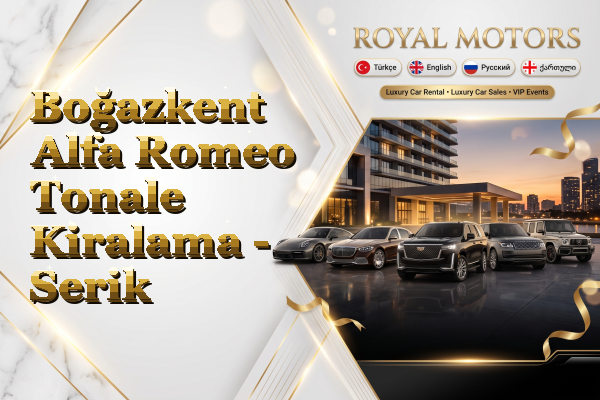 Boğazkent Alfa Romeo Tonale Kiralama - Serik