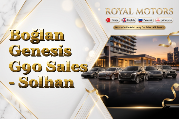 Boğlan Genesis G90 Sales - Solhan