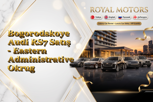 Bogorodskoye Audi RS7 Satış - Eastern Administrative Okrug