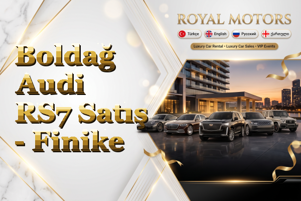 Boldağ Audi RS7 Satış - Finike