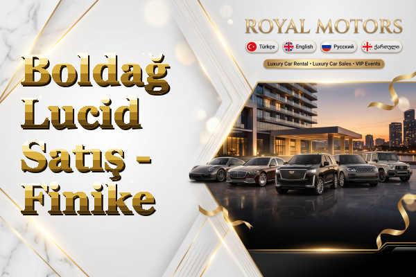 Boldağ Lucid Satış - Finike