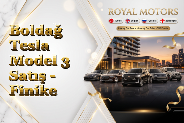 Boldağ Tesla Model 3 Satış - Finike