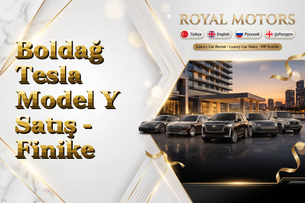 Boldağ Tesla Model Y Satış - Finike