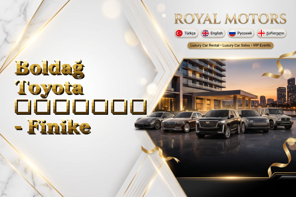Boldağ Toyota გაყიდვა - Finike