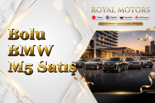 Bolu BMW M5 Satış