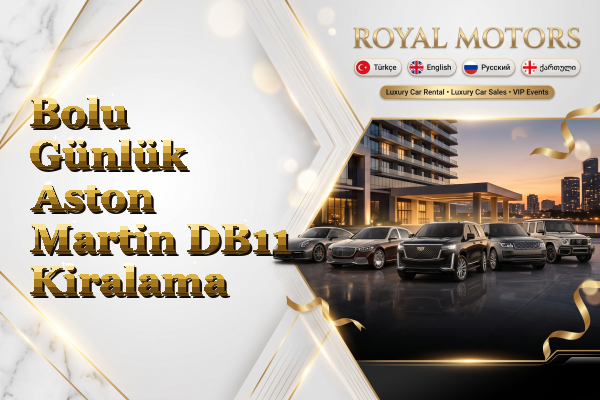 Bolu Günlük Aston Martin DB11 Kiralama