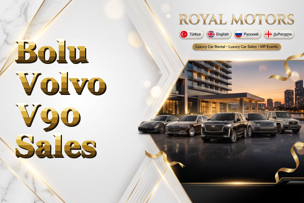 Bolu Volvo V90 Sales