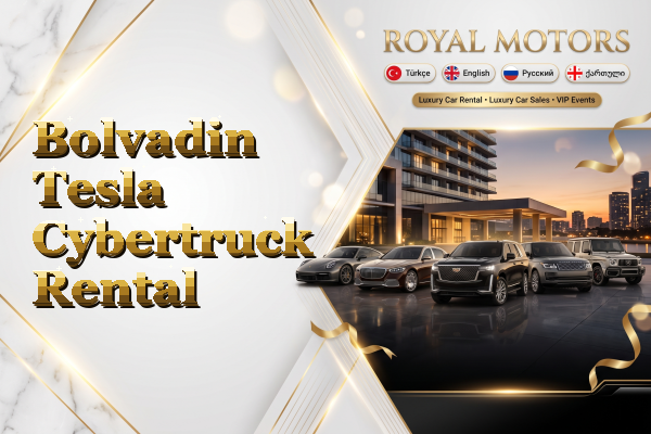 Bolvadin Tesla Cybertruck Rental
