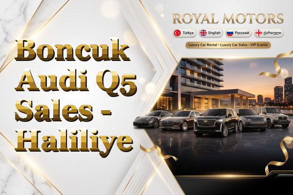 Boncuk Audi Q5 Sales - Haliliye