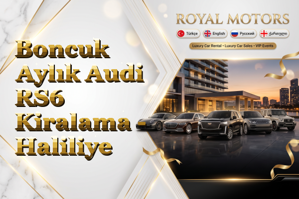 Boncuk Aylık Audi RS6 Kiralama - Haliliye