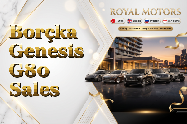 Borçka Genesis G80 Sales