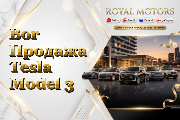 Bor Продажа Tesla Model 3