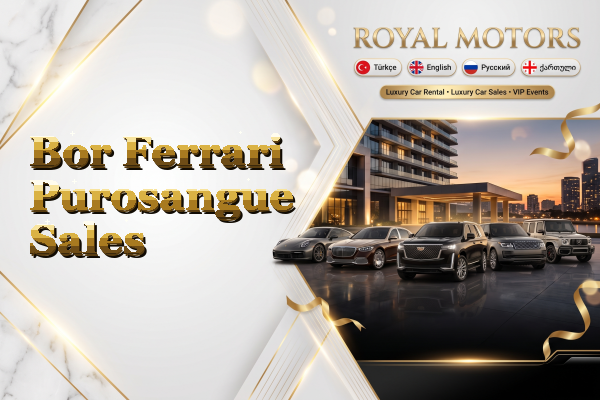 Bor Ferrari Purosangue Sales