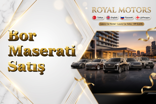 Bor Maserati Satış