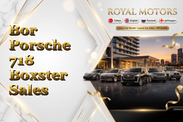 Bor Porsche 718 Boxster Sales