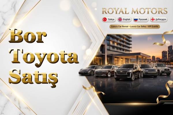 Bor Toyota Satış