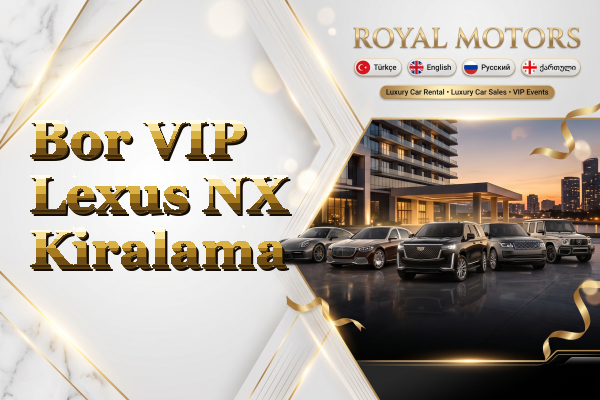 Bor VIP Lexus NX Kiralama