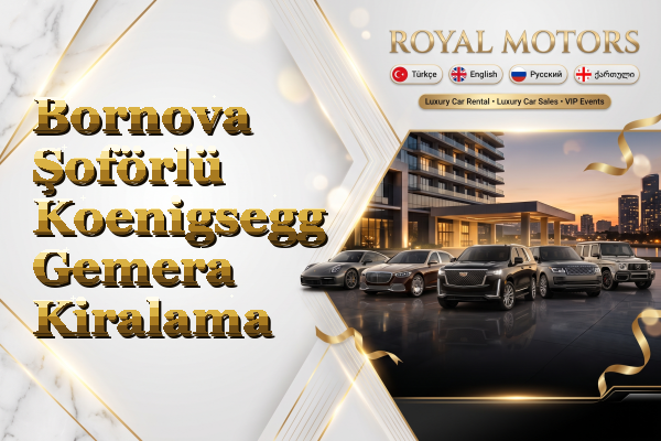 Bornova Şoförlü Koenigsegg Gemera Kiralama