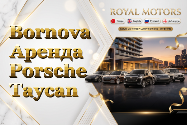 Bornova Аренда Porsche Taycan