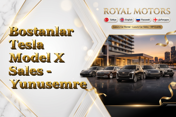 Bostanlar Tesla Model X Sales - Yunusemre